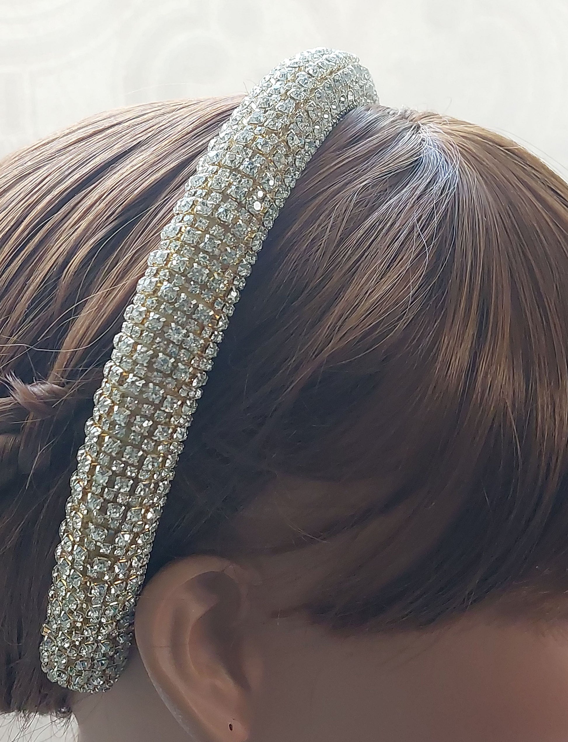 Medium Size Rhinestone Headband