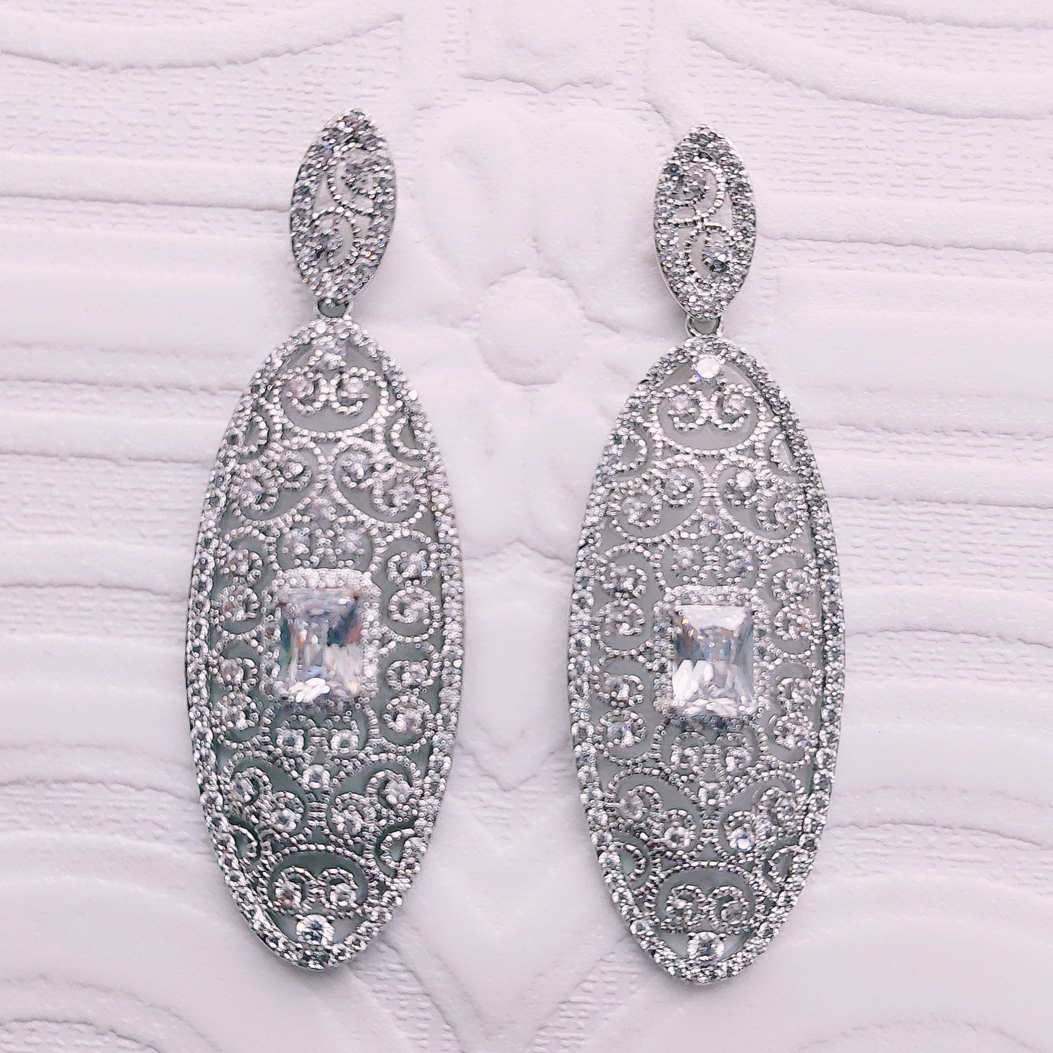Timeless Crystal Earrings for Modern Brides and Special Events