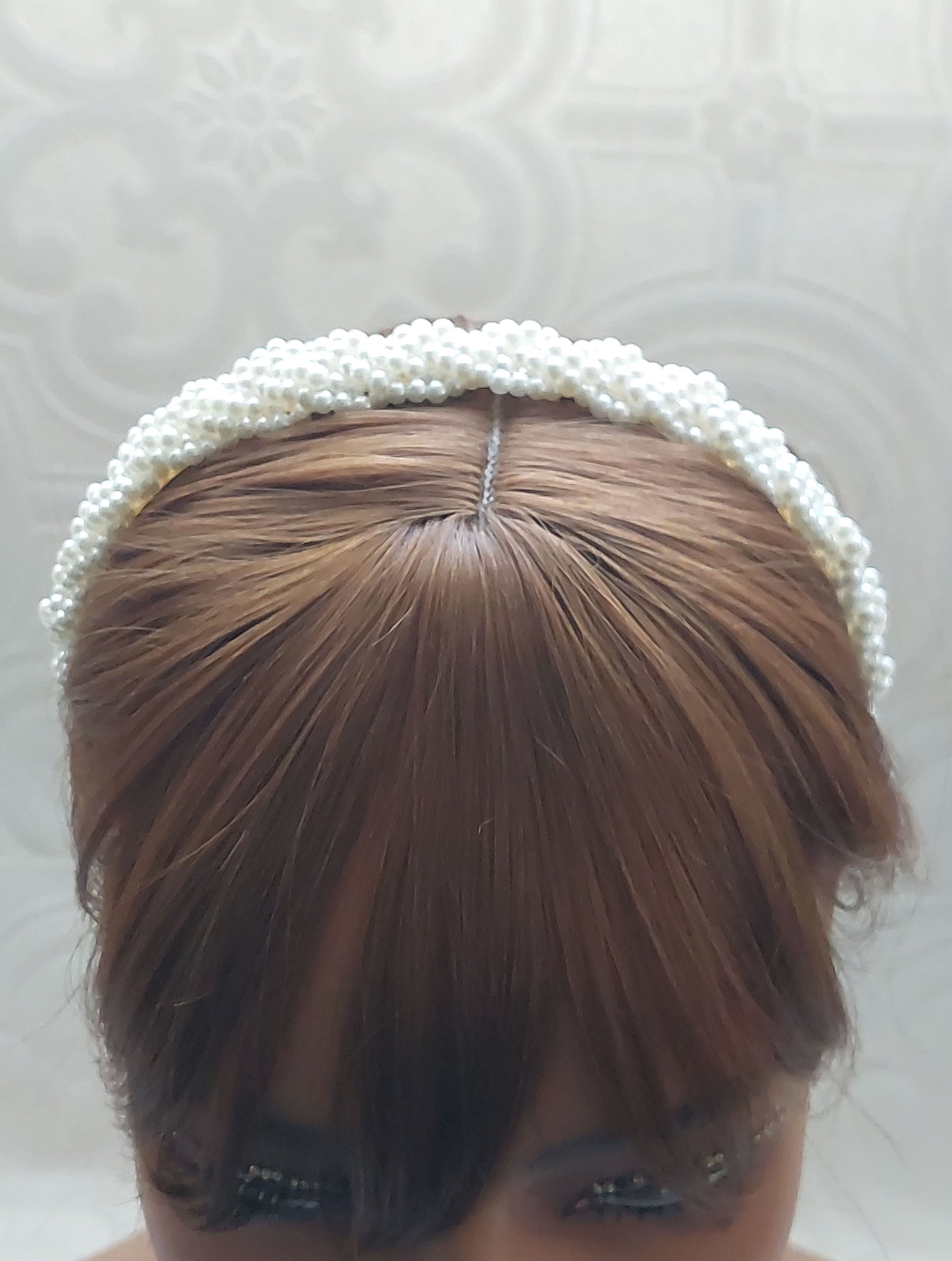 Plaited Pearl Headband
