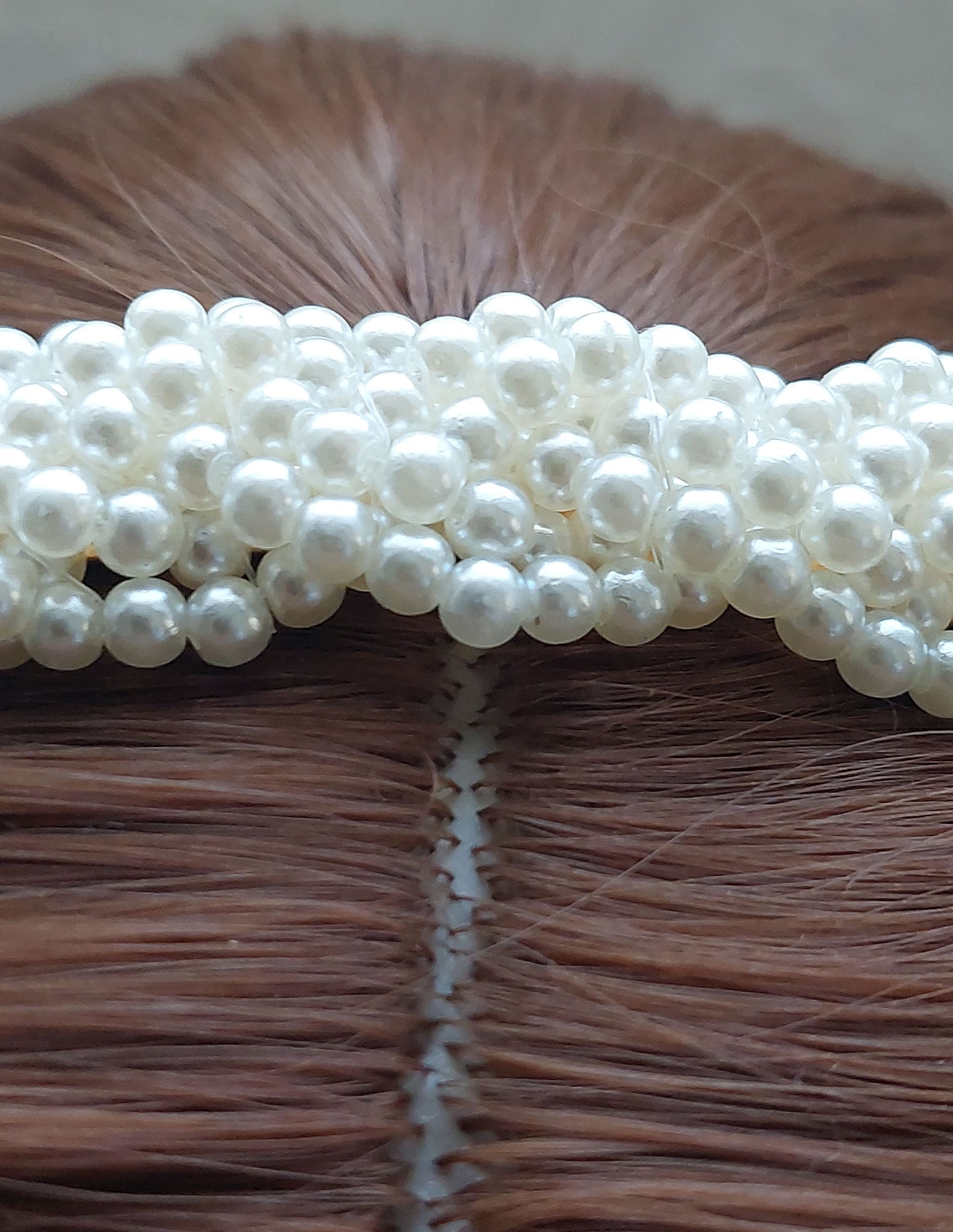Plaited Pearl Headband