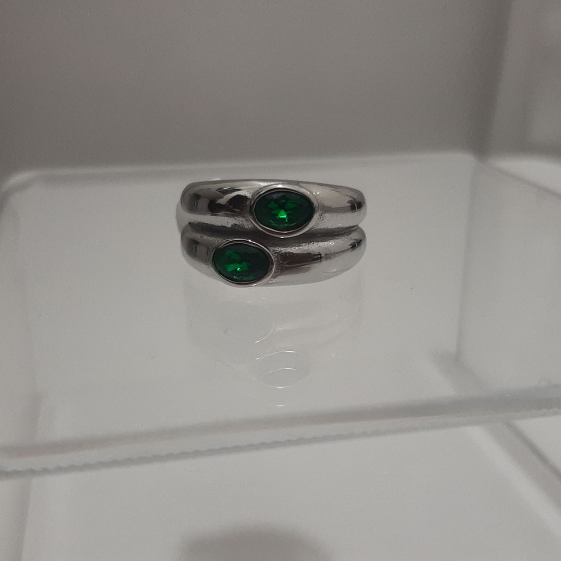 Green Stack Ring