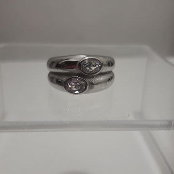 Silver Stack Ring