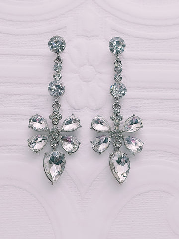 Long Crystal Earrings