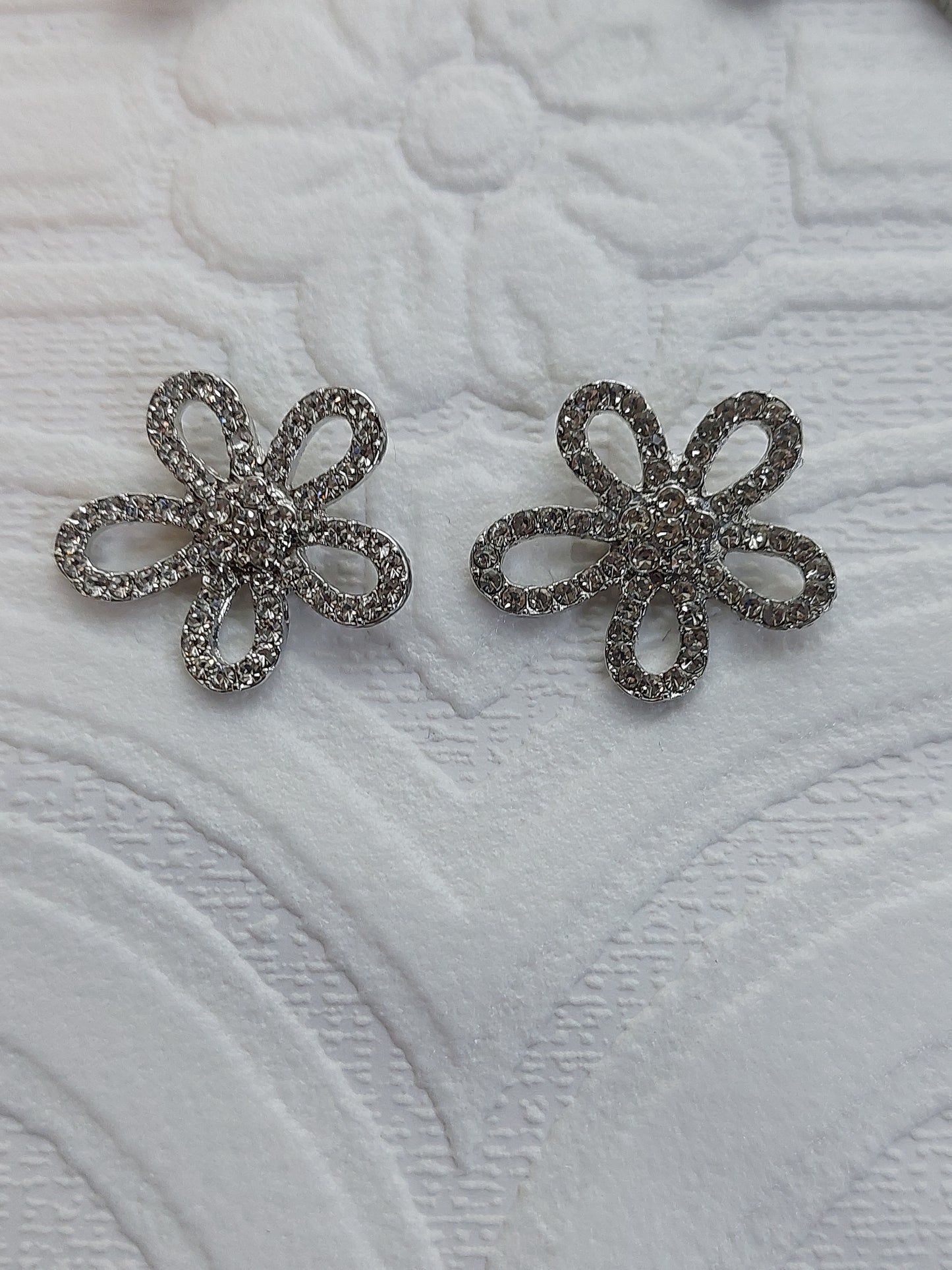 Crystal Daisy Earrings