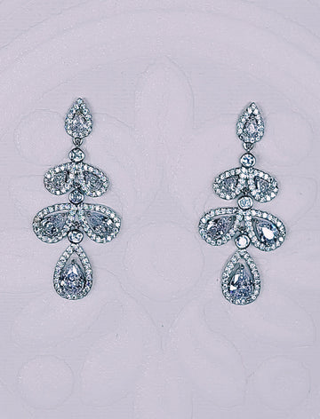 Timeless Water Drop Earrings for Modern Brides and Special Events