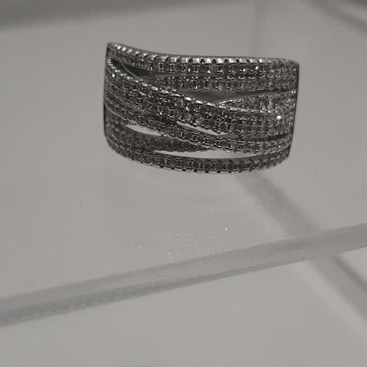 Silver Looped Ring