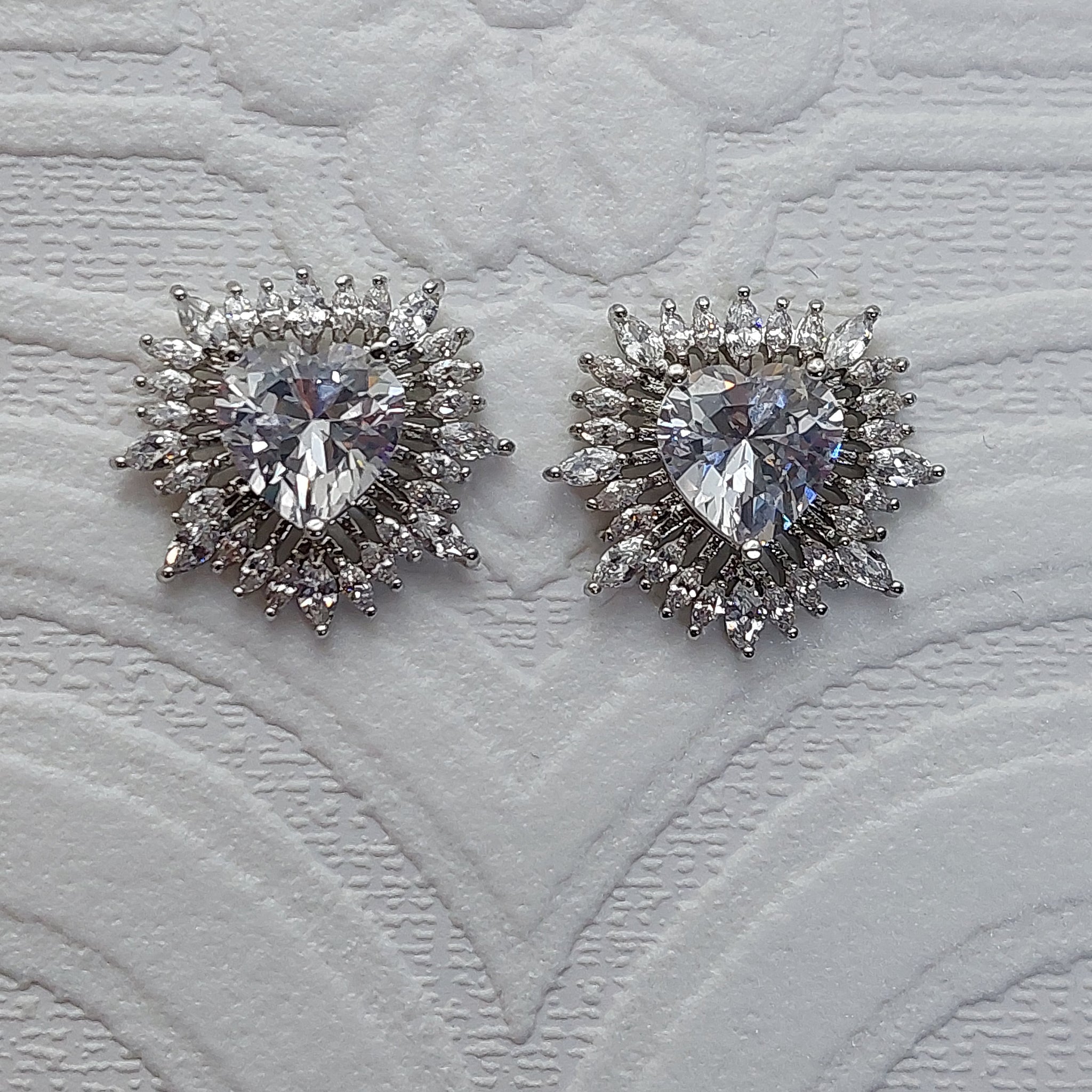 Heart Stud Earrings