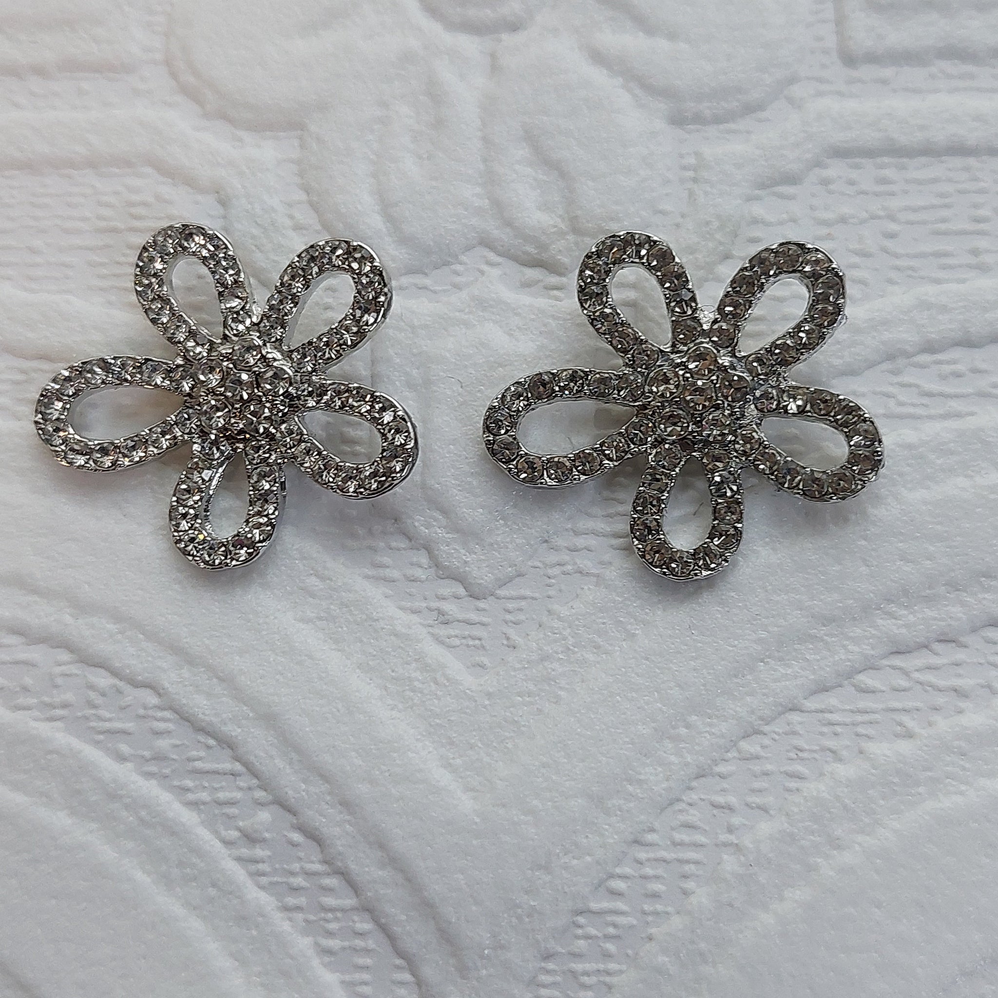 Crystal Daisy Earrings