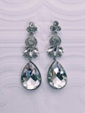 Timeless Ornate Drop Earrings for Brides and Special Events