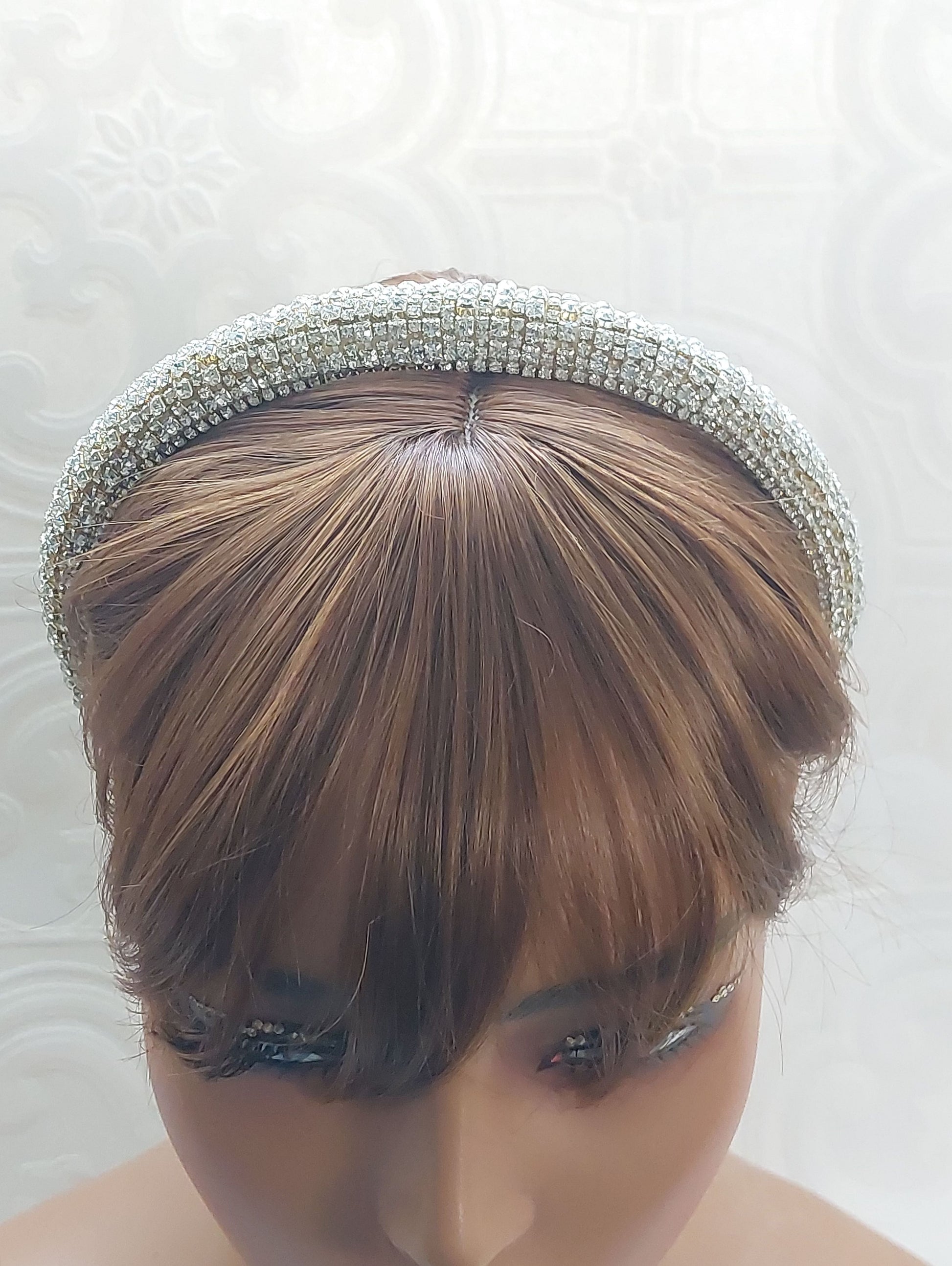 Medium Size Rhinestone Headband