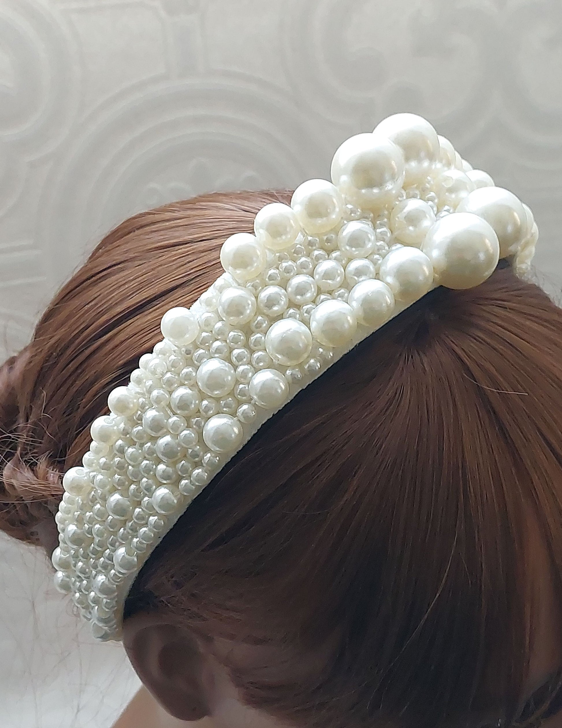 Multiple Size Pearl Headband