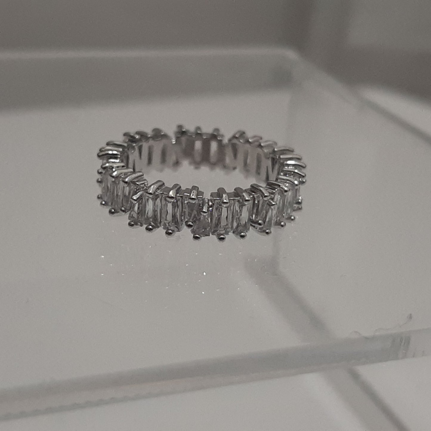 Silver Jagged Ring