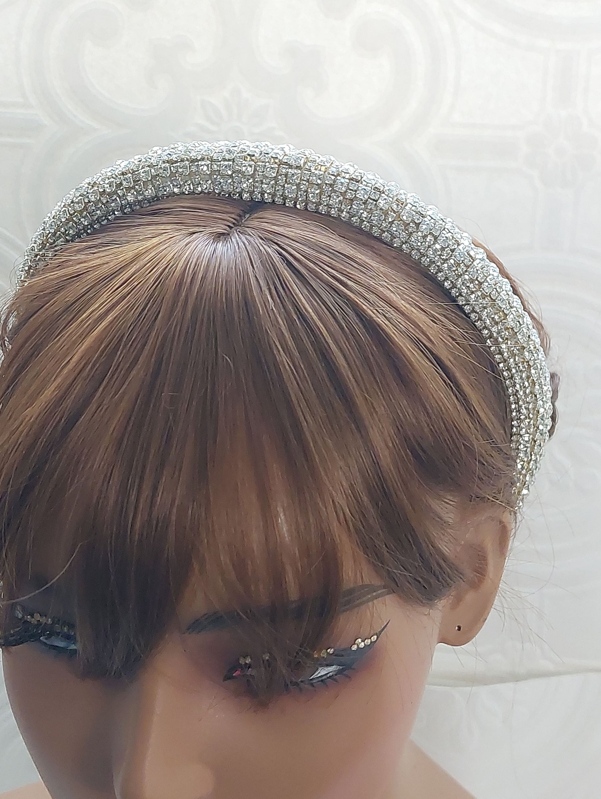 Medium Size Rhinestone Headband