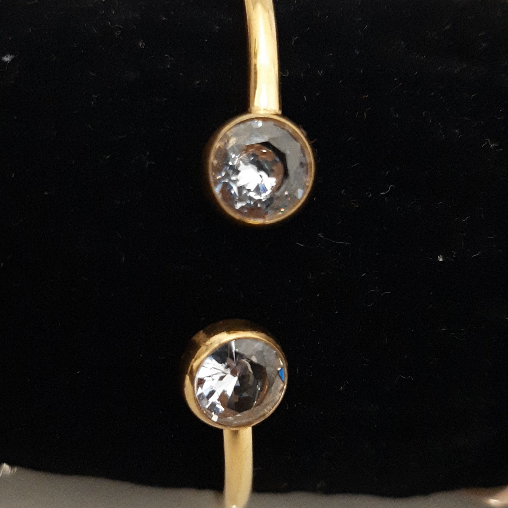 Timeless Rose Gold Crystal Bangle for Brides and Events