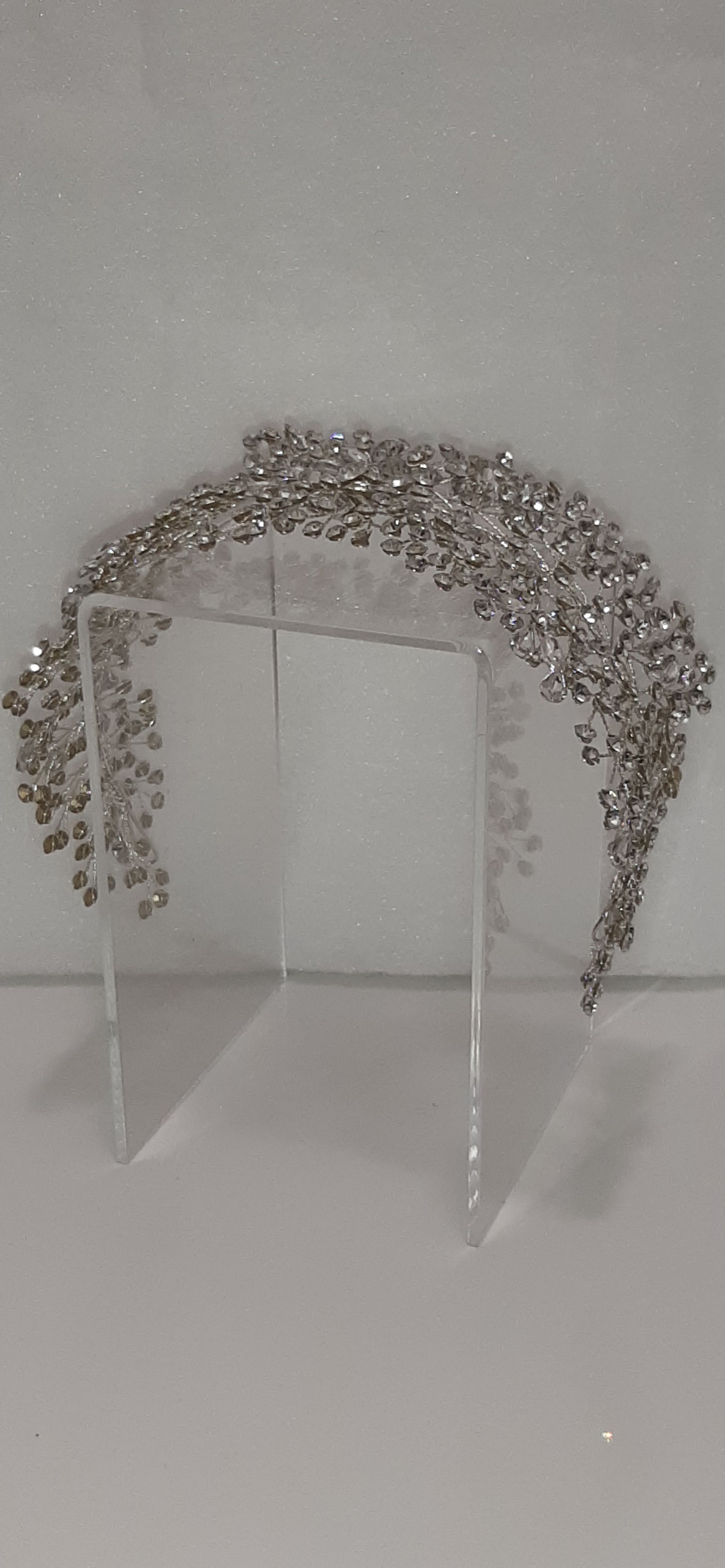 Handmade Rhinestone Vine