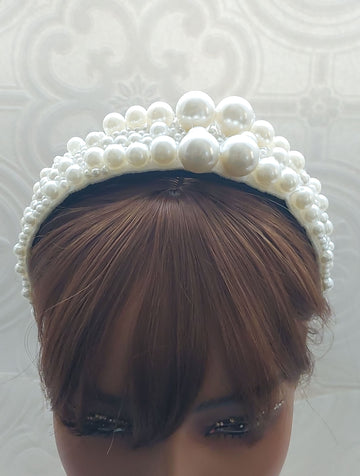 Multiple Size Pearl Headband