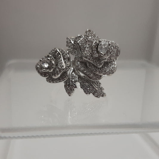 Double Rose Ring / Size 10