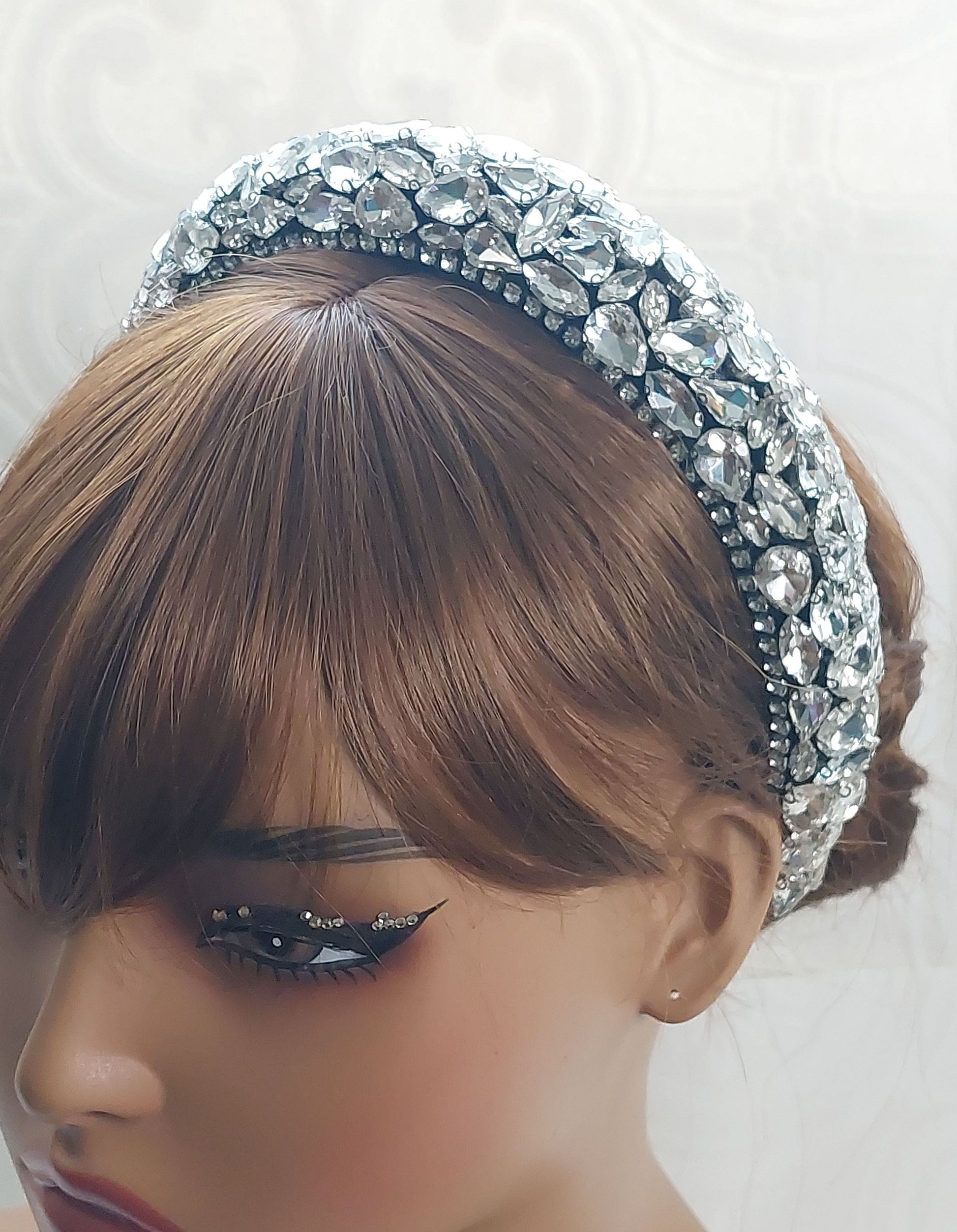 Crystal CZ Headband - HANDMADE