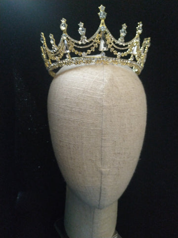 Luxury Vintage Style Crown - Handmade